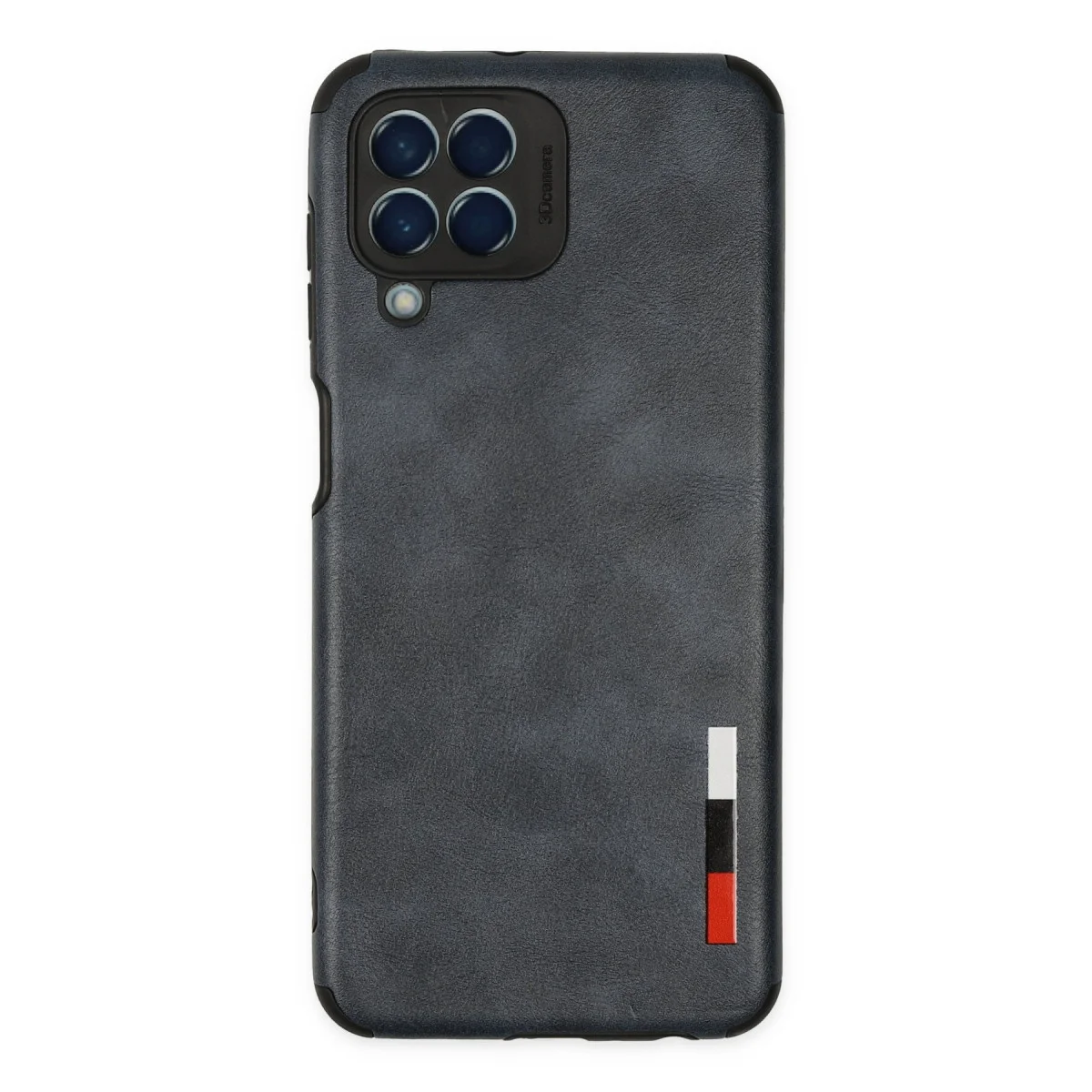 Galaxy M33 Deri Silikon Kılıf - Lacivert