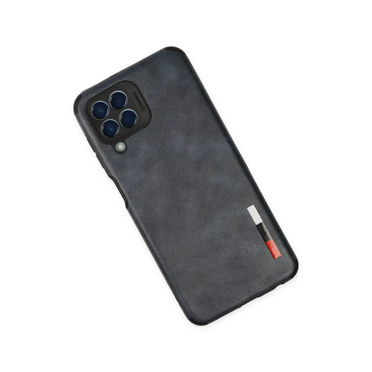 Galaxy M33 Deri Silikon Kılıf - Lacivert