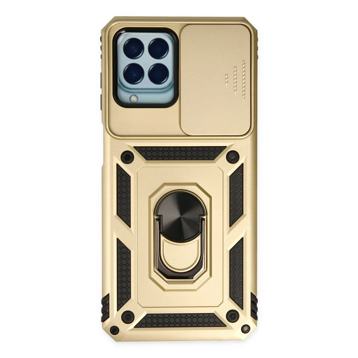 Galaxy M33 Kılıfı - Pars Lens Yüzüklü Silikon Kılıf, Gold Fiyatı, Yorumları ve Özellikleri