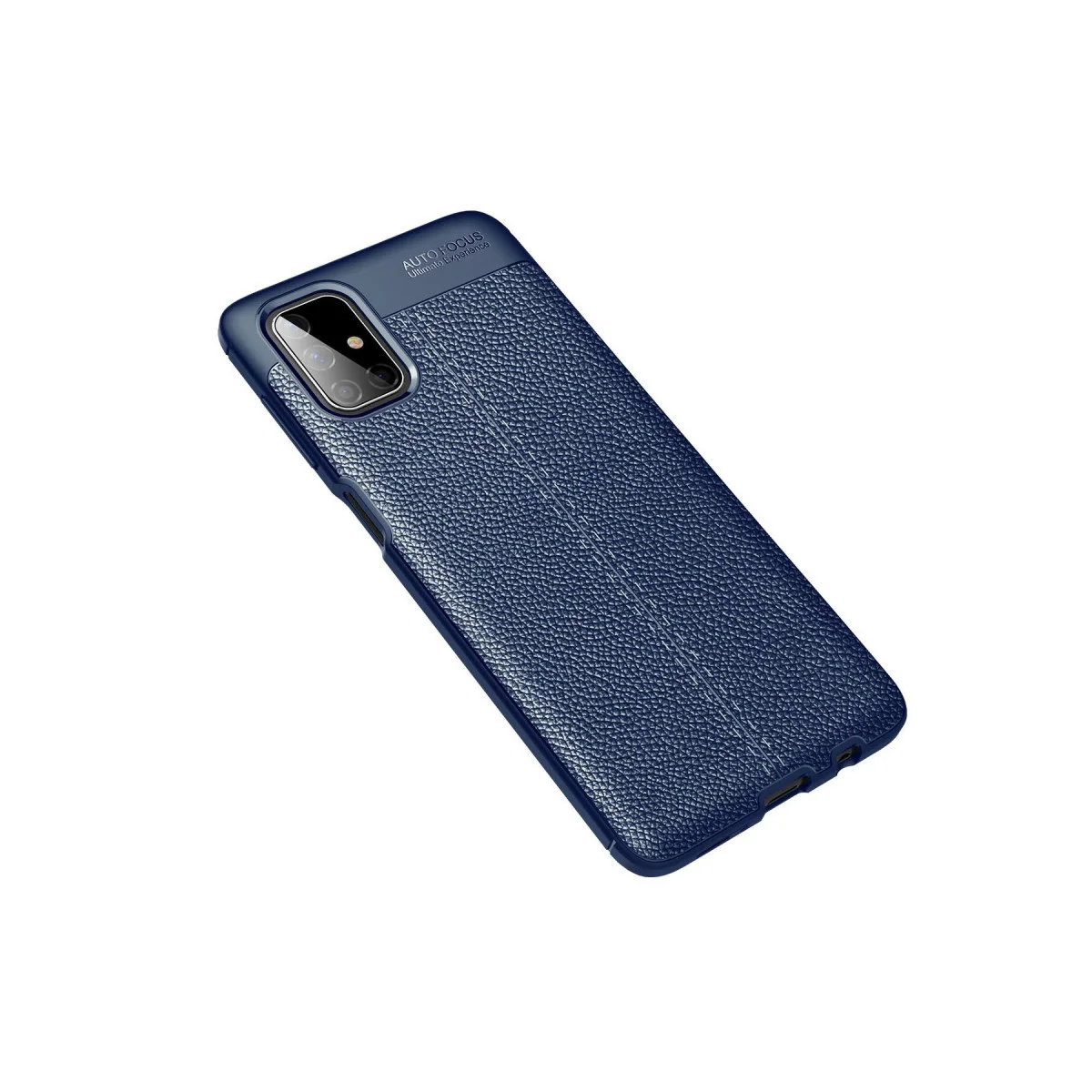 Galaxy M51 Kılıf Auto Focus Kapak - Lacivert Premium Koruma