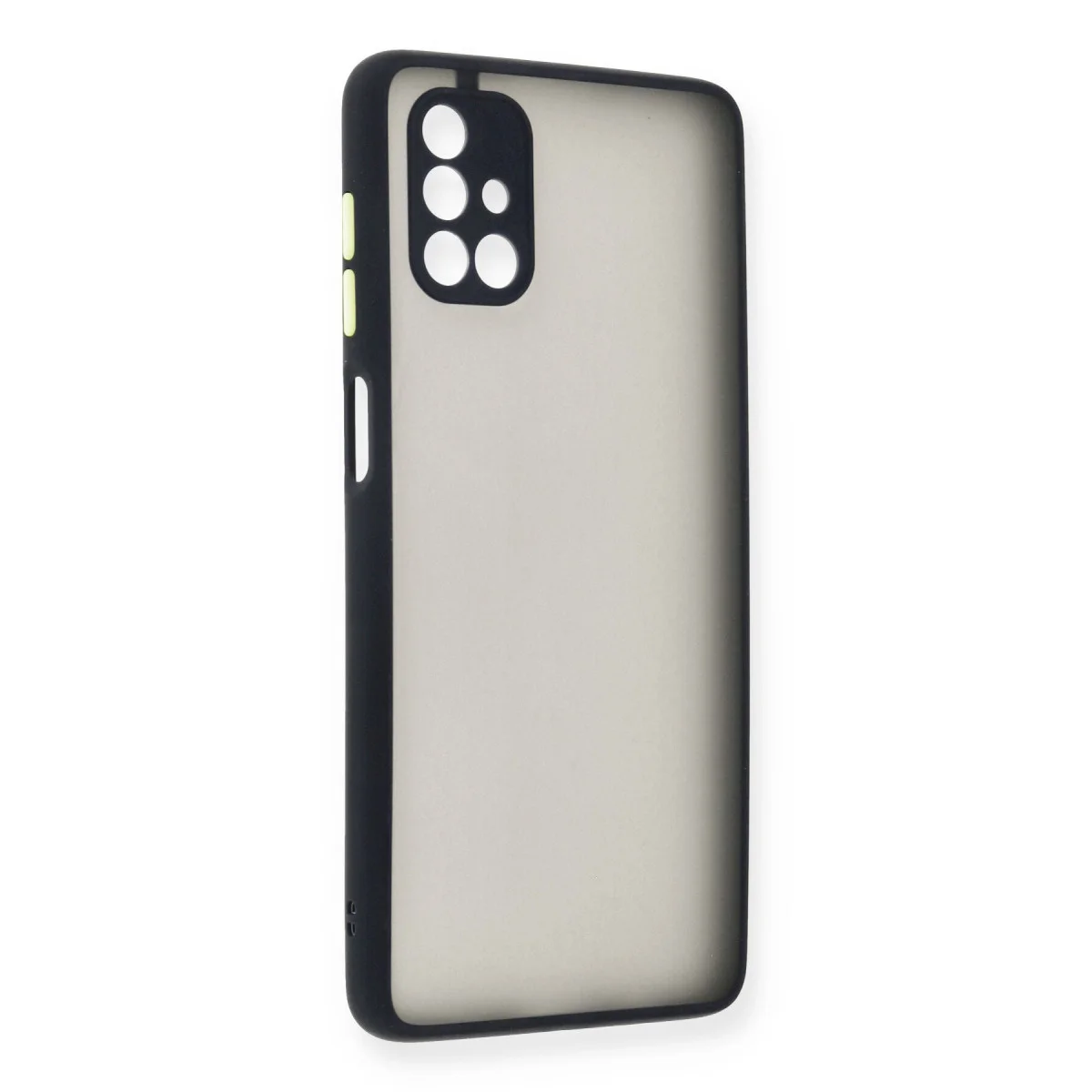 Galaxy M51 Montreal Silikon Kılıf - Kamera Korumalı & Şık Lacivert