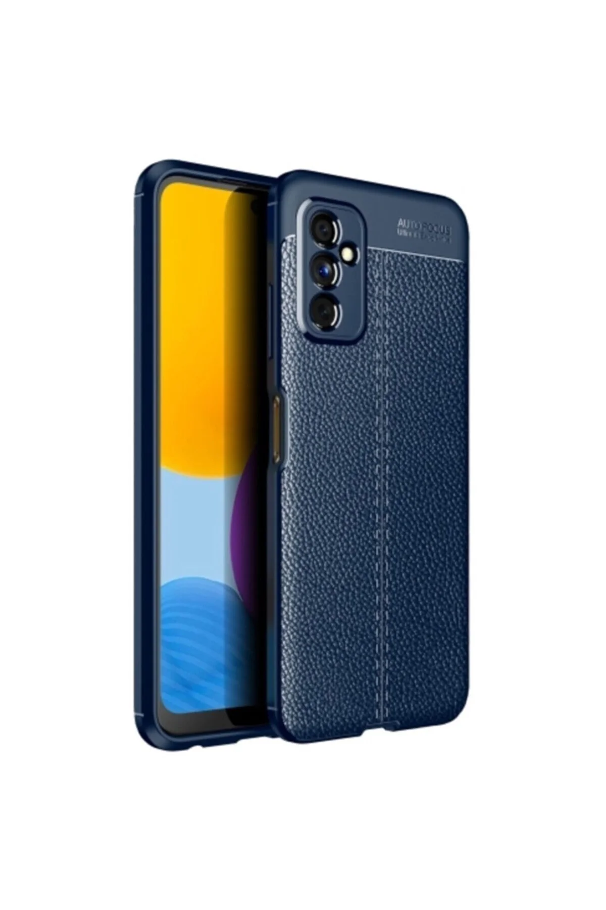 Galaxy M52 5G Kılıf Auto Focus Kapak - Lacivert