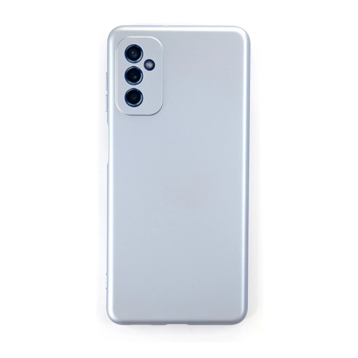 Galaxy M52 5G Nano İçi Kadife Silikon Kılıf - Sky Blue
