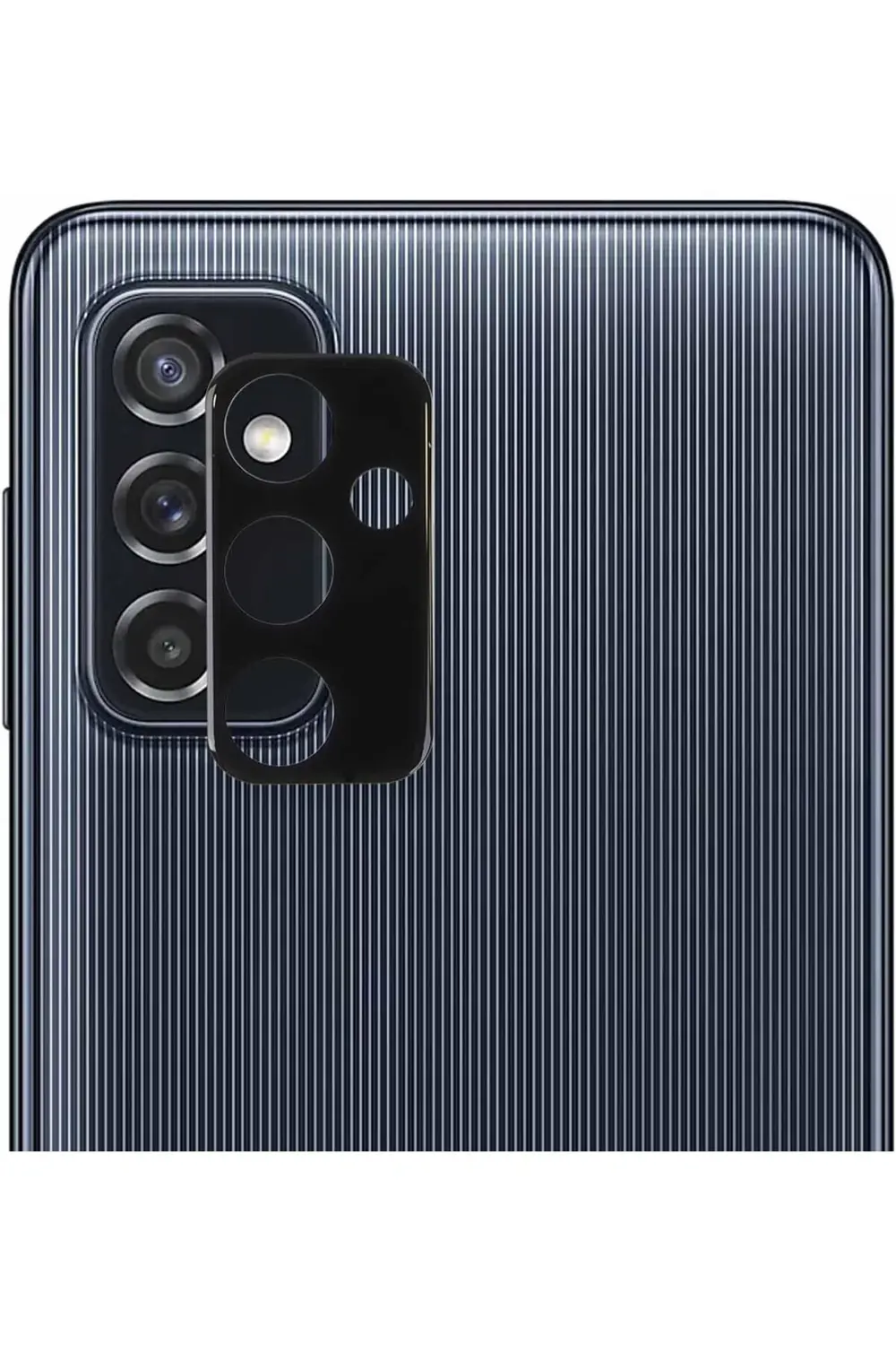 Galaxy M52 Kamera Lens Koruma Camı V2 Siyah 395519