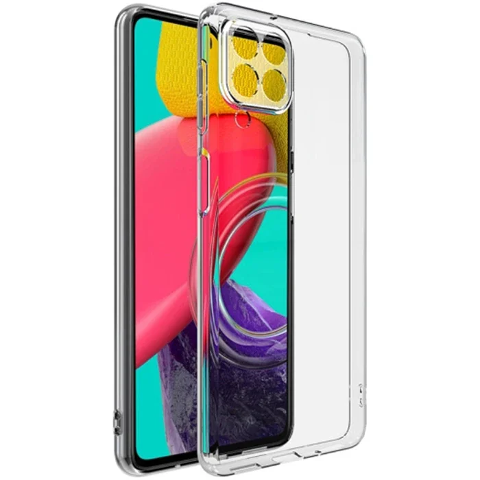 Galaxy M62/F62 Kamera Korumalı Ultra İnce Şeffaf Kılıf - Darbeye Dayanıklı