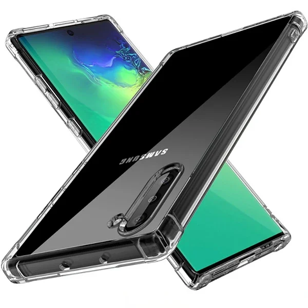 Galaxy Note 10 Anti-Drop Darbe Emici Silikon Kılıf - Ultra Koruma ve Şok Emici