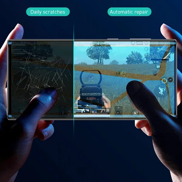 Galaxy Note 10 Full Ekran Koruyucu 0.15mm 2'li Set - Tam Kavisli Anti-Patlama Şeffaf