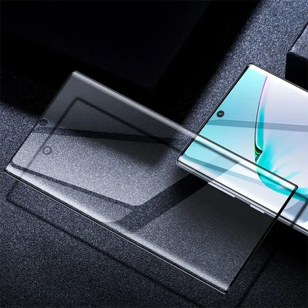 Galaxy Note 10 Full Ekran Koruyucu 0.15mm 2'li Set - Tam Kavisli Anti-Patlama Şeffaf