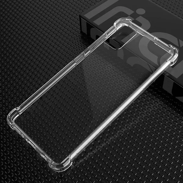 Galaxy Note 10 Lite Silikon Kılıf – Darbe Emişli Anti-Drop Tam Koruyucu