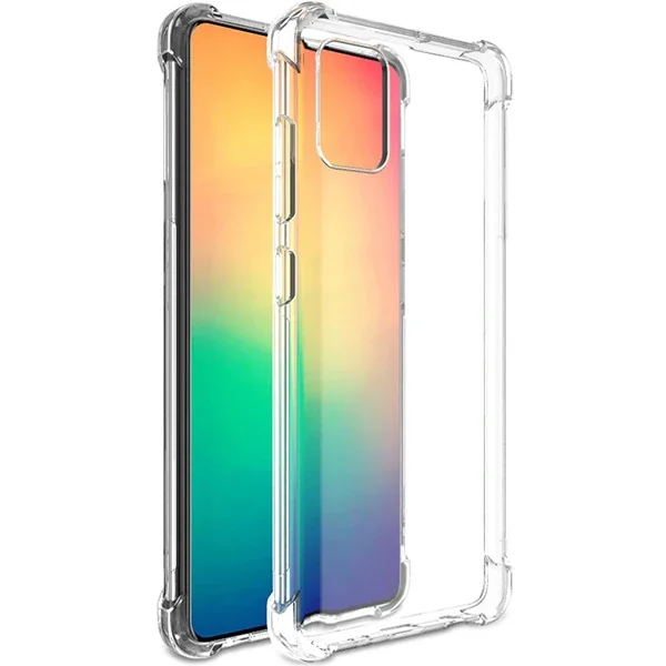 Galaxy Note 10 Lite Silikon Kılıf – Darbe Emişli Anti-Drop Tam Koruyucu