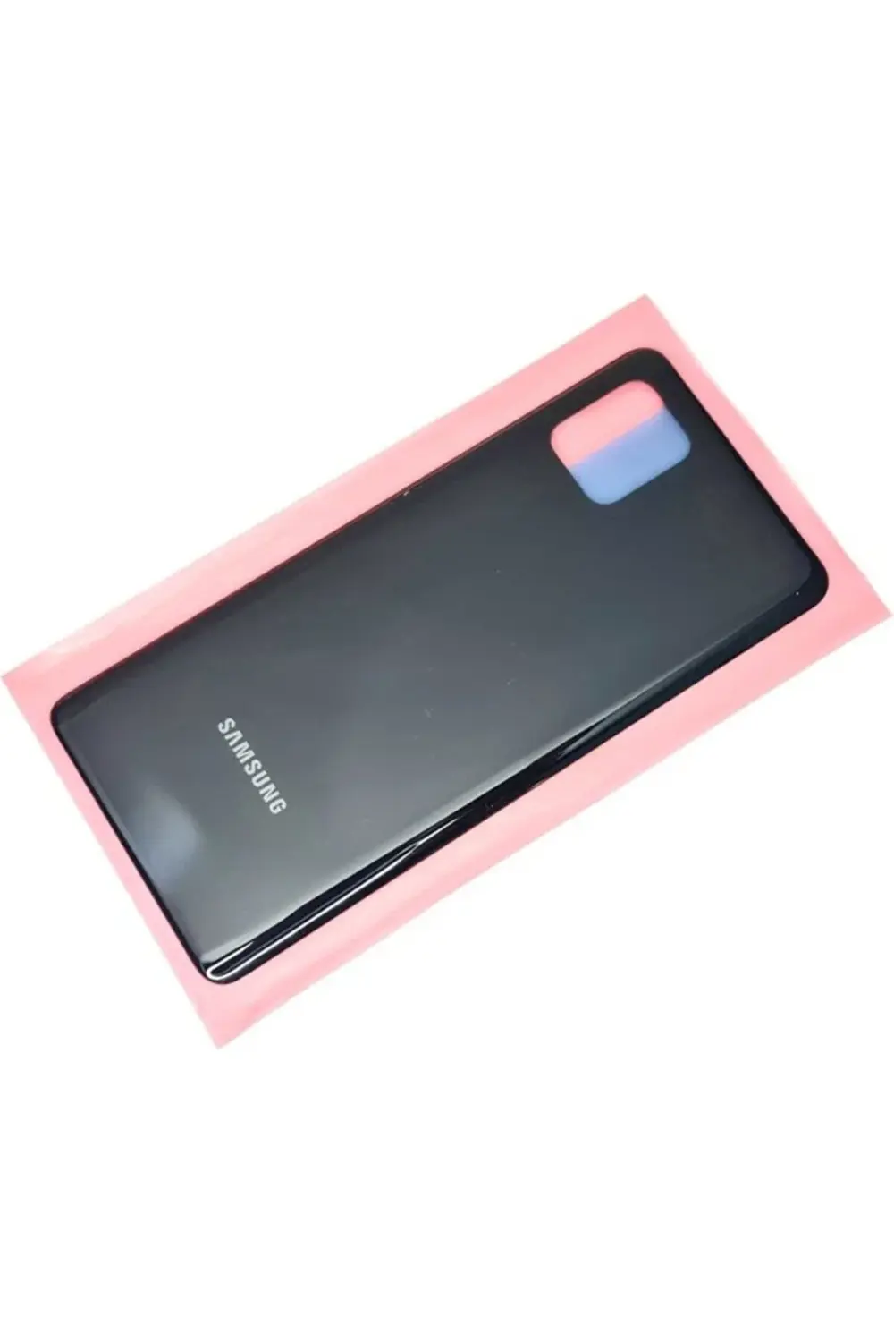 Galaxy Note 10 Lite Uyumlu Arka Pil Batarya Kapağı Siyah