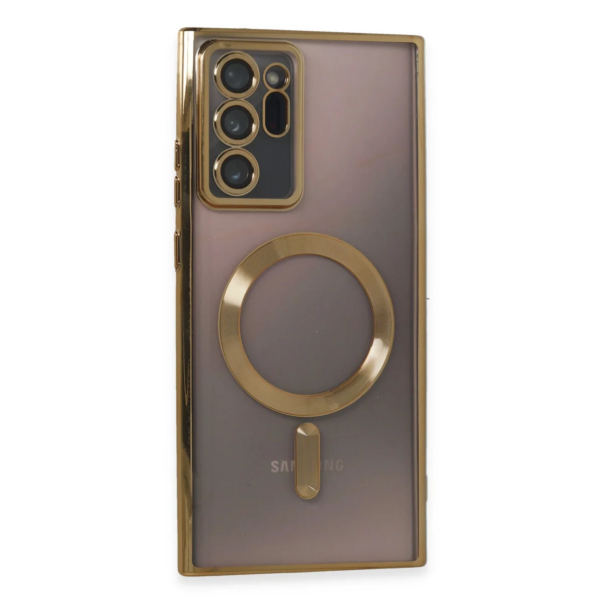 Galaxy Note 20 Ultra Kross Magneticsafe Kapak - Gold ve MagSafe Uyumlu