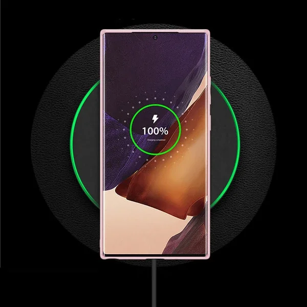Galaxy Note 20 Ultra Kılıf - Şok Emici Süper İnce TPU PC PU Arka Koruyucu Kabuk