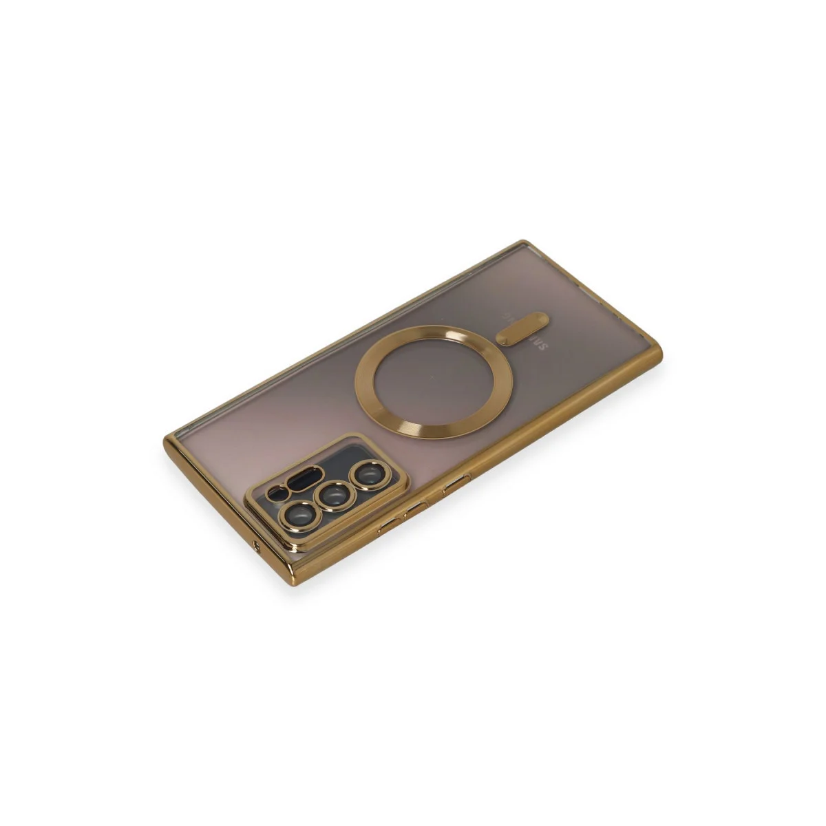 Galaxy Note 20 Ultra Kross Magneticsafe Kapak - Gold ve MagSafe Uyumlu