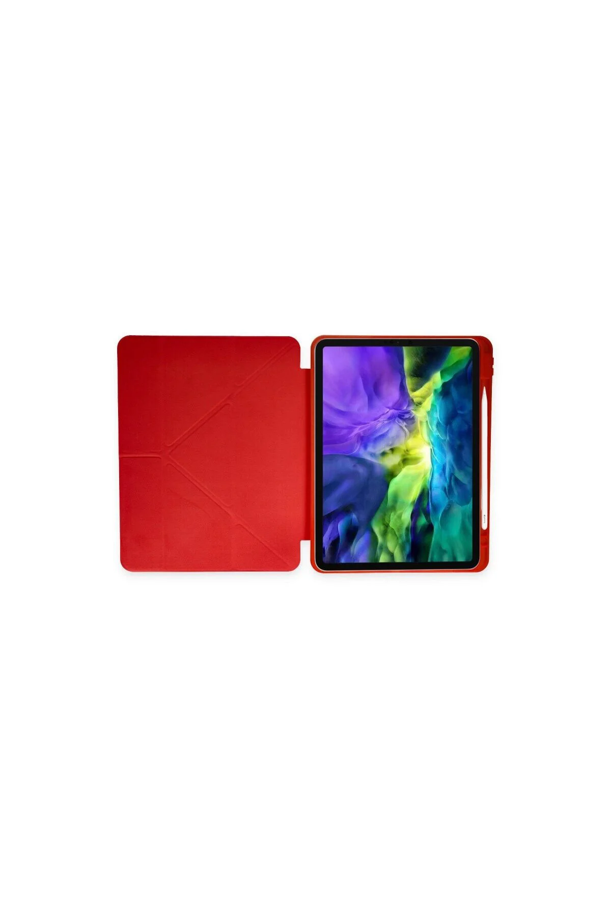 Galaxy P610 Tab S6 Lite 10.4 Kılıf Kalemlikli Mars Tablet Kılıfı - Kırmızı Galaxy P610 Tab S6 Lite 10.4 Kılıf Kalemlikli Mars Tablet Kılıfı - Kırmızı