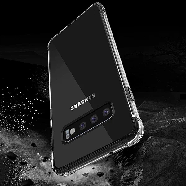 Galaxy S10 Anti-Drop Darbe Emici Silikon Kılıf - Çizik ve Darbe Koruması