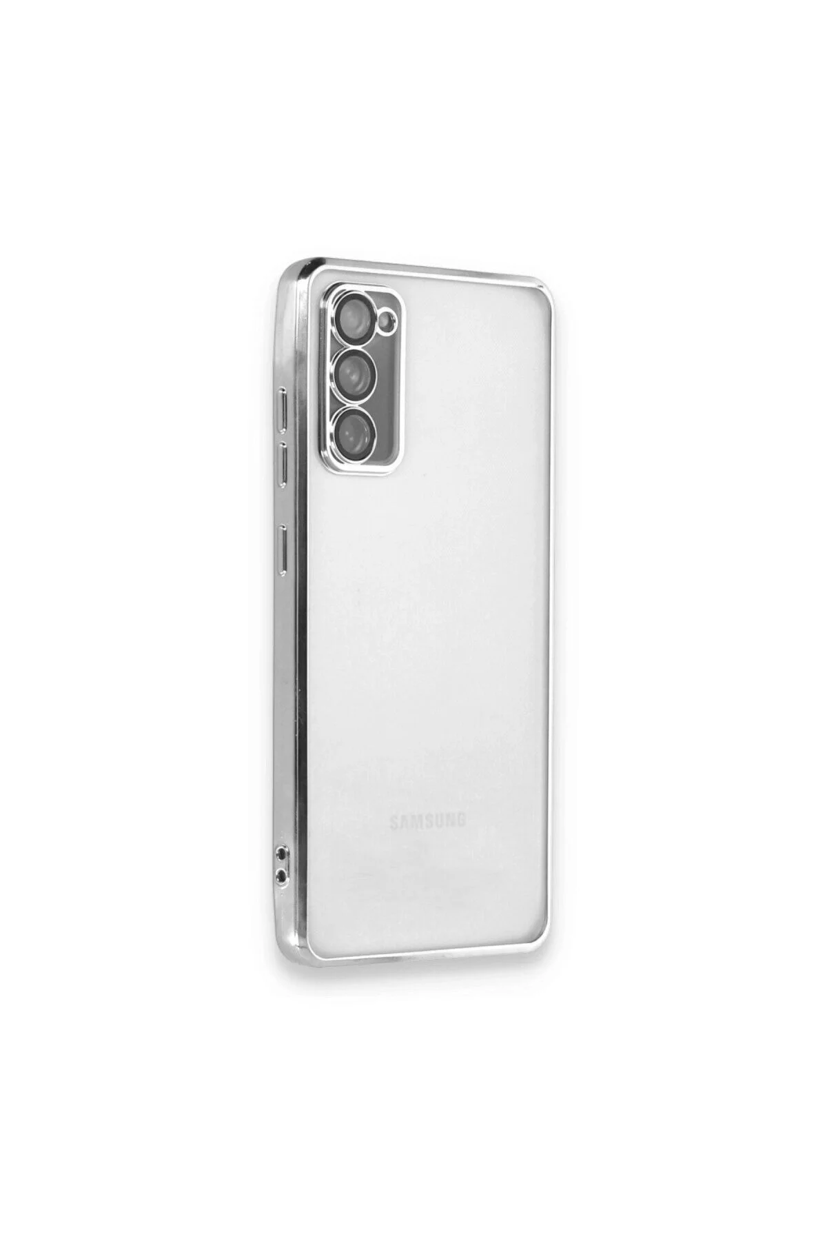 Galaxy S20 Fe Kılıf Lensli - Gümüş