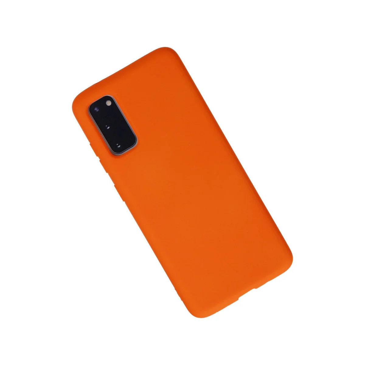 Galaxy S20 Nano İçi Kadife Silikon Kılıf - Turuncu (Ultra Şık) Fiyatı, Yorumları ve Özellikleri