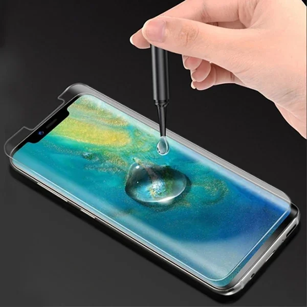 Galaxy S21 UV Liquid 3D Kırılmaz Cam Ekran Koruyucu - %99 Işık Geçirgenliği