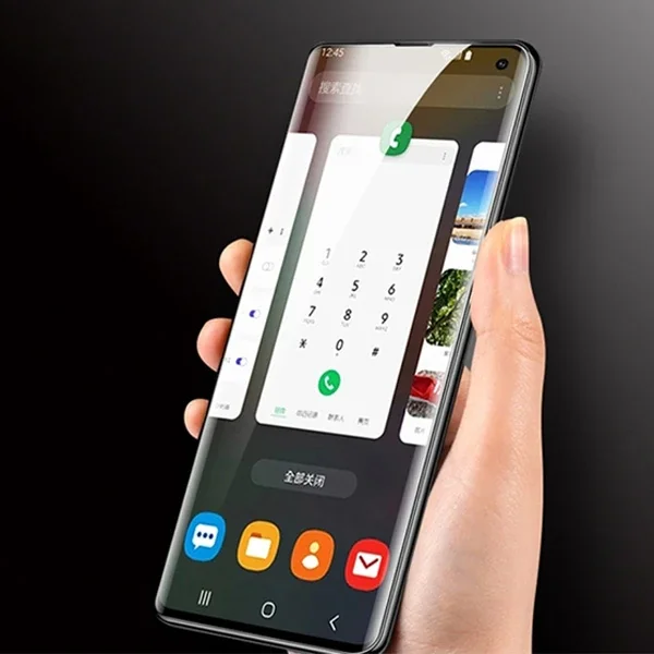 Galaxy S21 UV Liquid 3D Kırılmaz Cam Ekran Koruyucu - %99 Işık Geçirgenliği