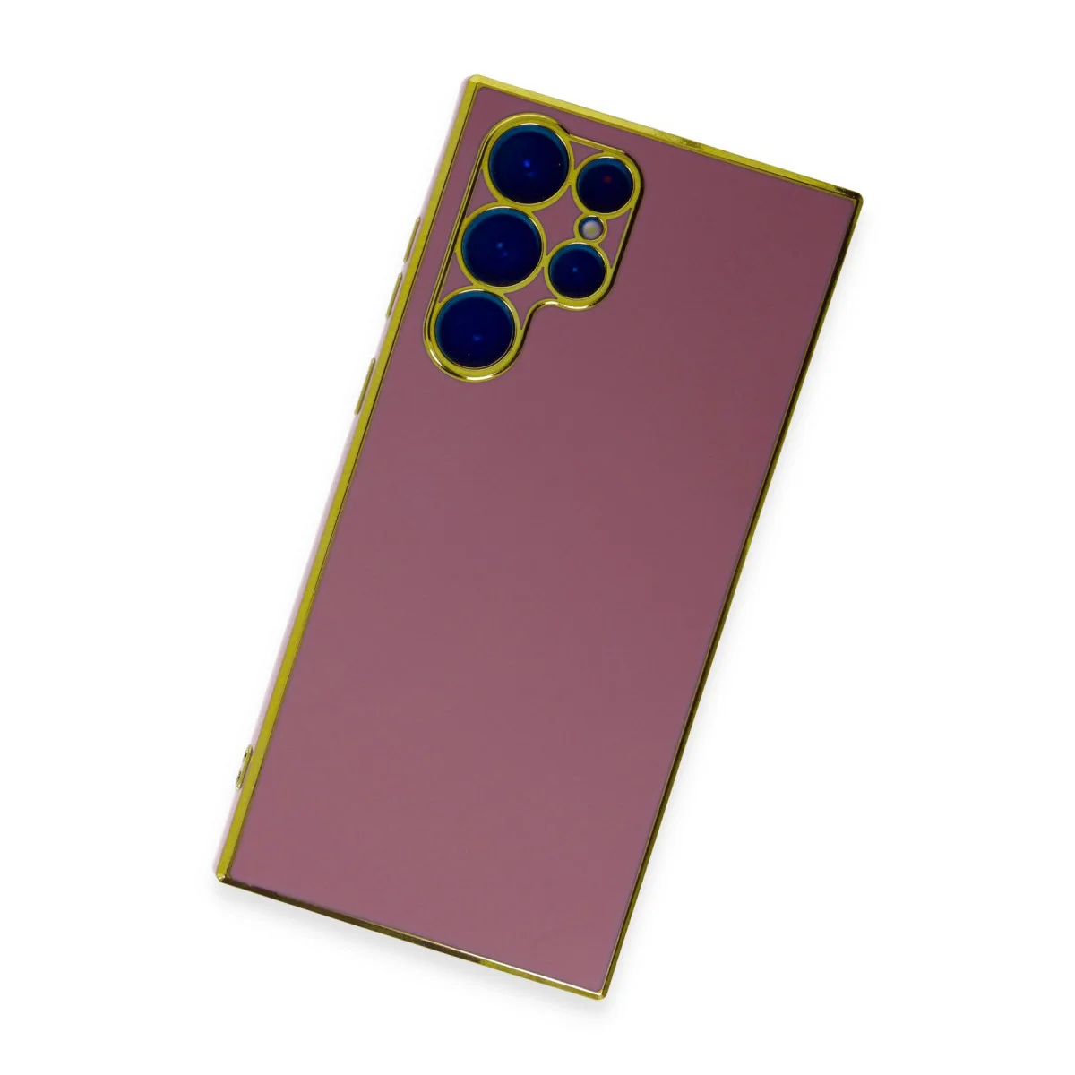 Galaxy S22 Ultra Volet Silikon Kılıf Kırmızı - Premium Koruma ve Şık Tasarım