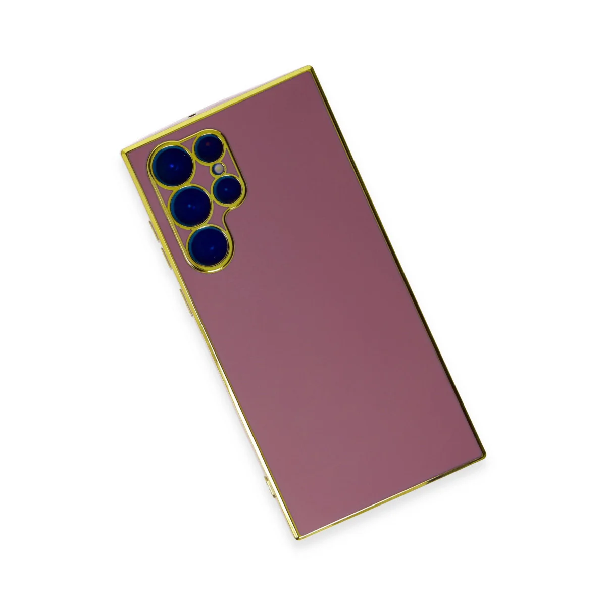 Galaxy S22 Ultra Volet Silikon Kılıf Kırmızı - Premium Koruma ve Şık Tasarım
