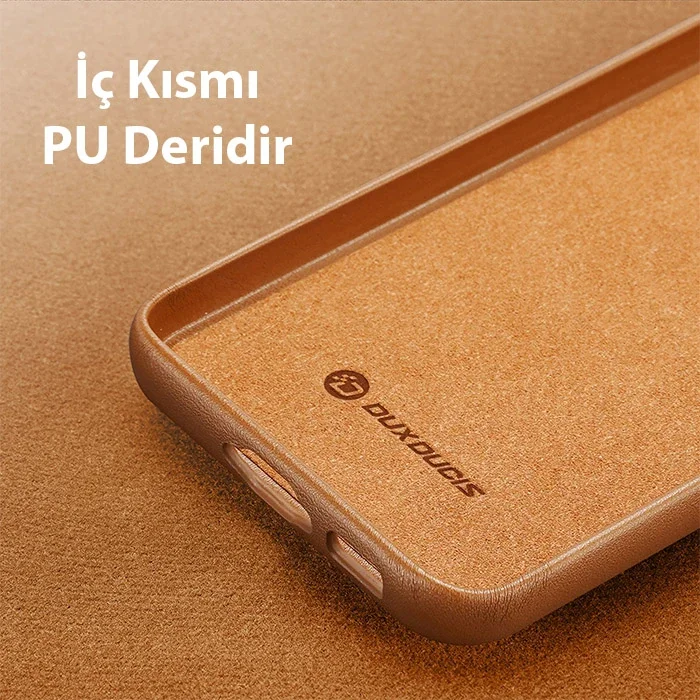 Galaxy S23 Deri Kılıf - Kablosuz Şarj Uyumlu Şık Koruma