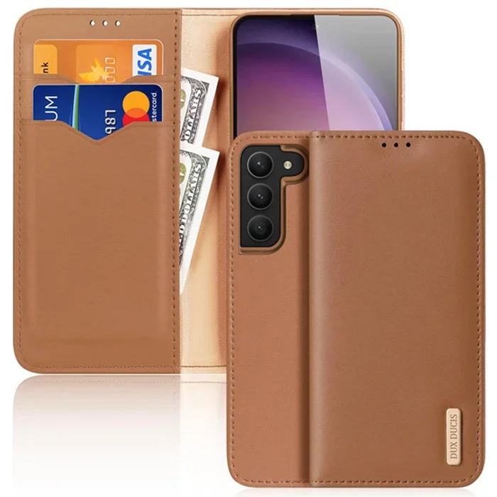 Galaxy S23 Kılıf – Manyetik Cüzdanlı & RFID Korumalı Deri Kılıf