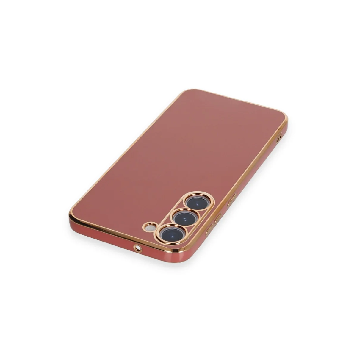 Galaxy S23 Plus Kılıf Volet Silikon - Kırmızı