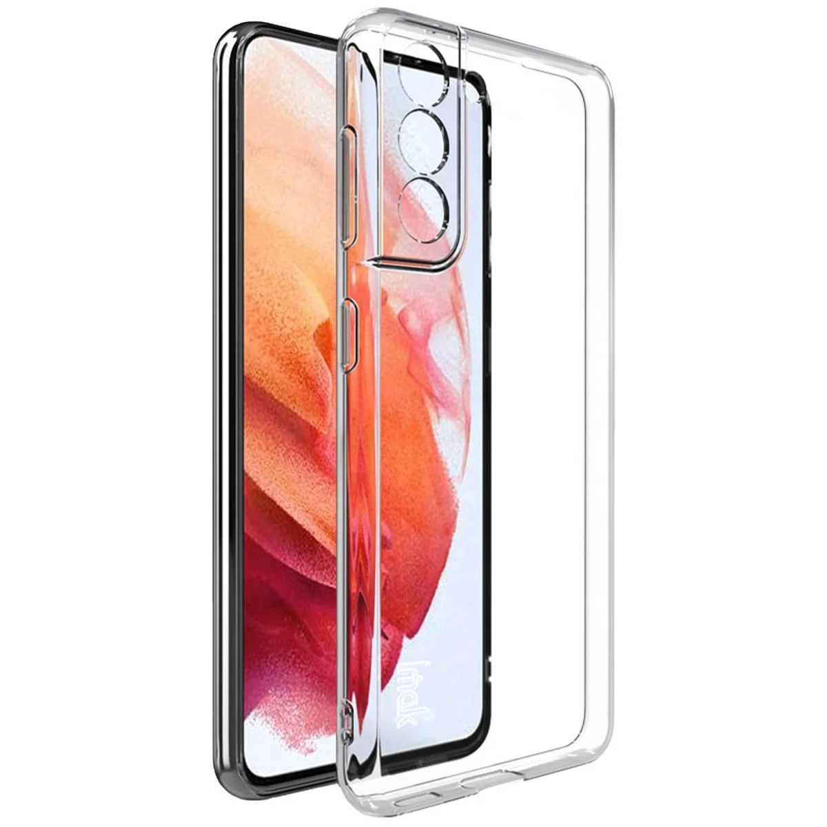 Galaxy S23 Plus Lüx Şeffaf Silikon Kılıf - Pürüzsüz Korumalı ve Anti-Sararma