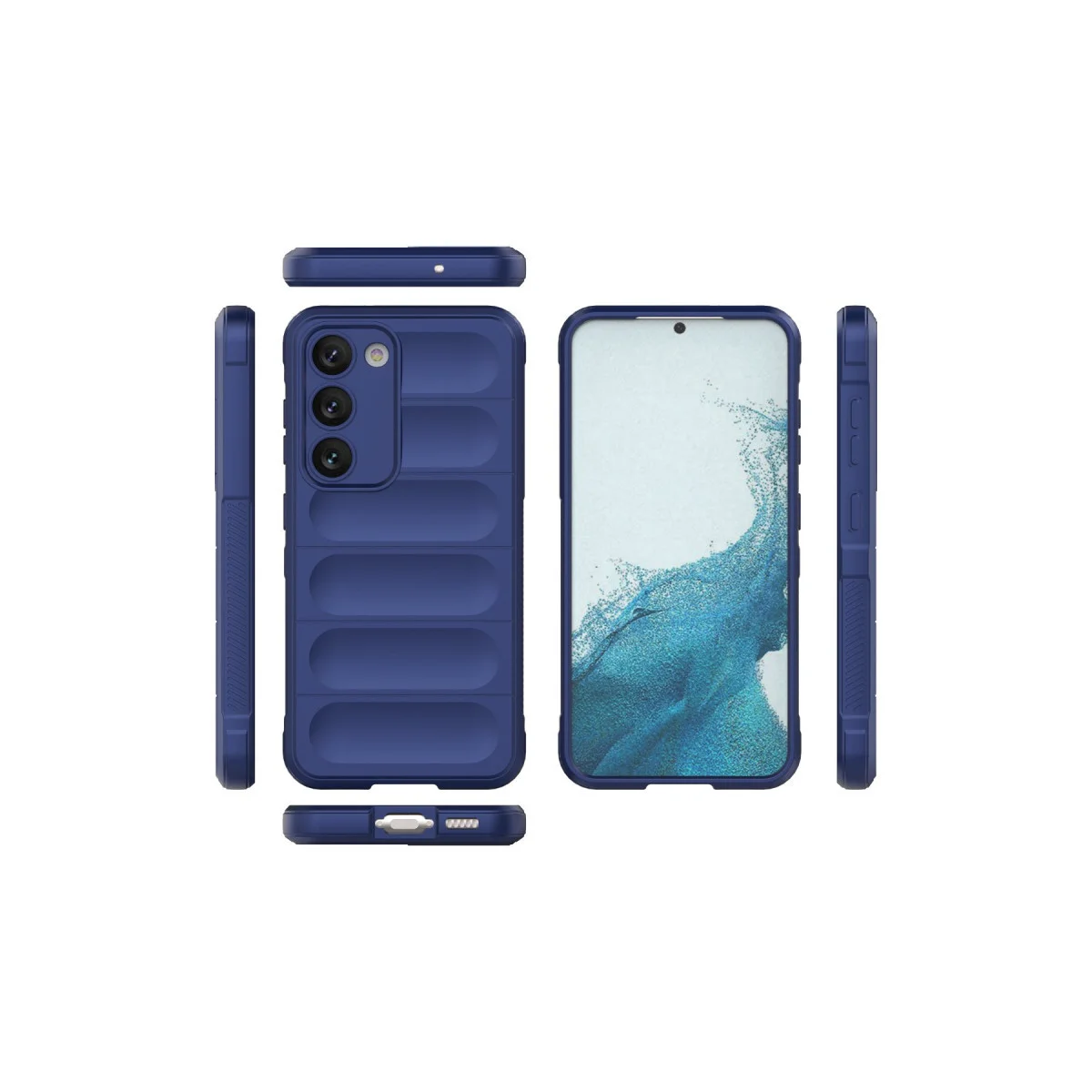 Galaxy S23 Plus Optimum Silikon Kılıf - Lacivert & Güvenli Koruma