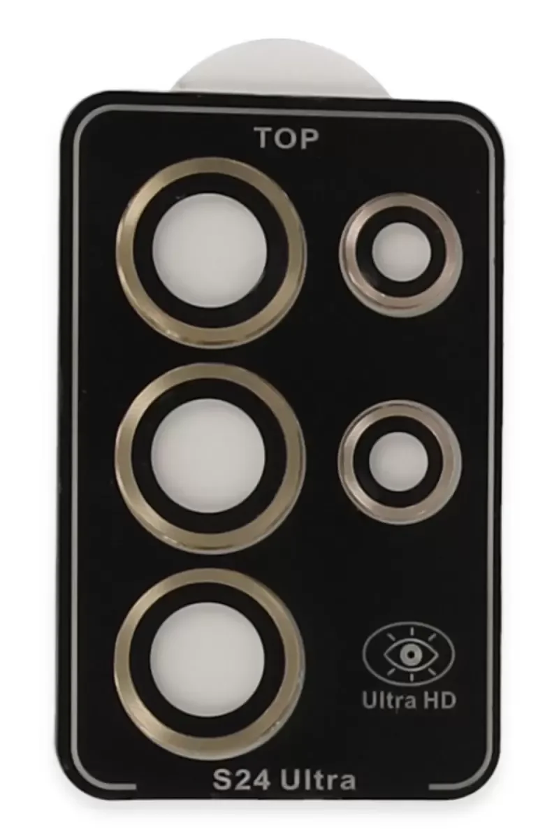 Galaxy S23 Ultra ile Uyumlu PVD Metal Kamera Lens - Gold Fiyatı, Yorumları ve Özellikleri