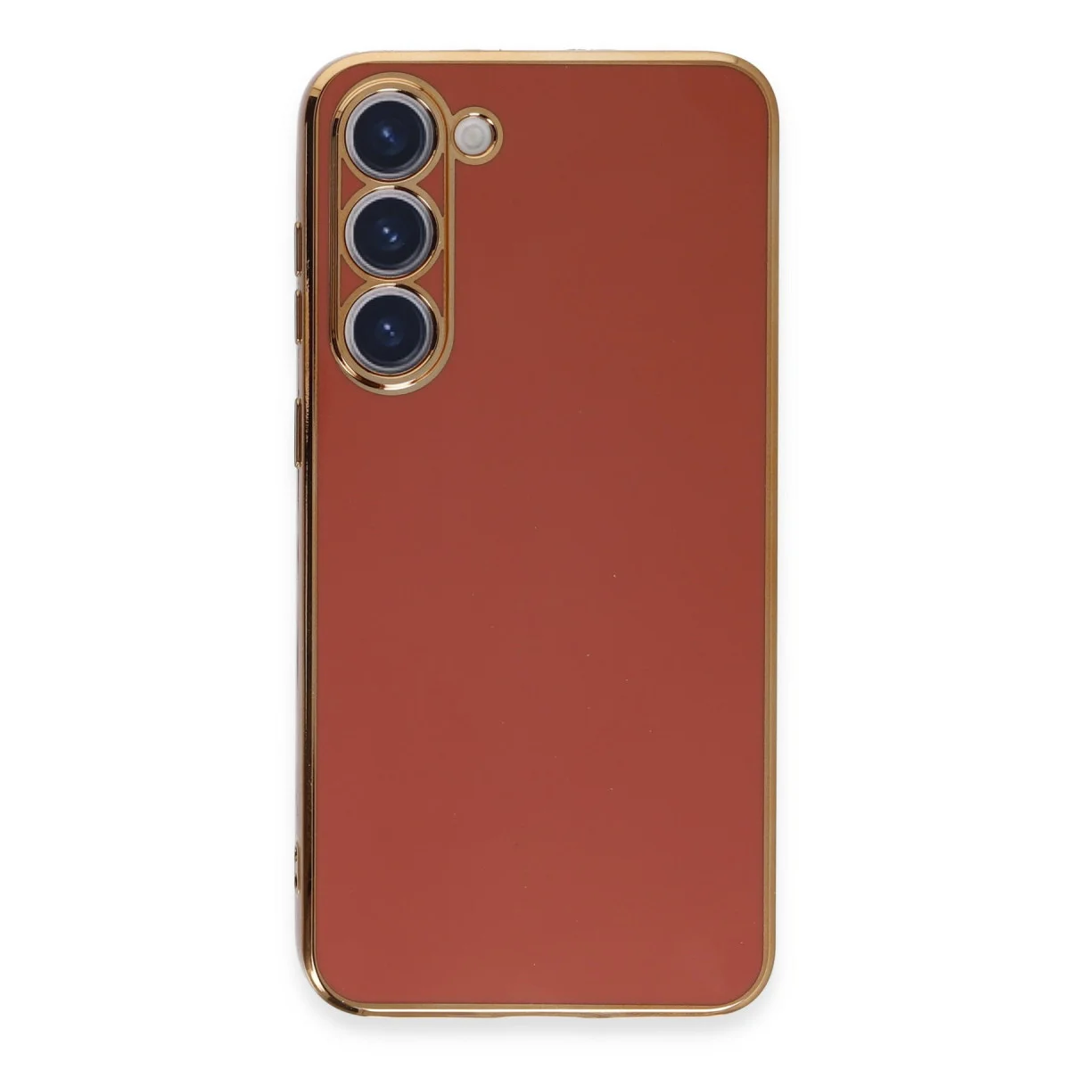 Galaxy S23 Volet Kılıf - Kırmızı Premium Silikon Kılıf ve Tam Koruma