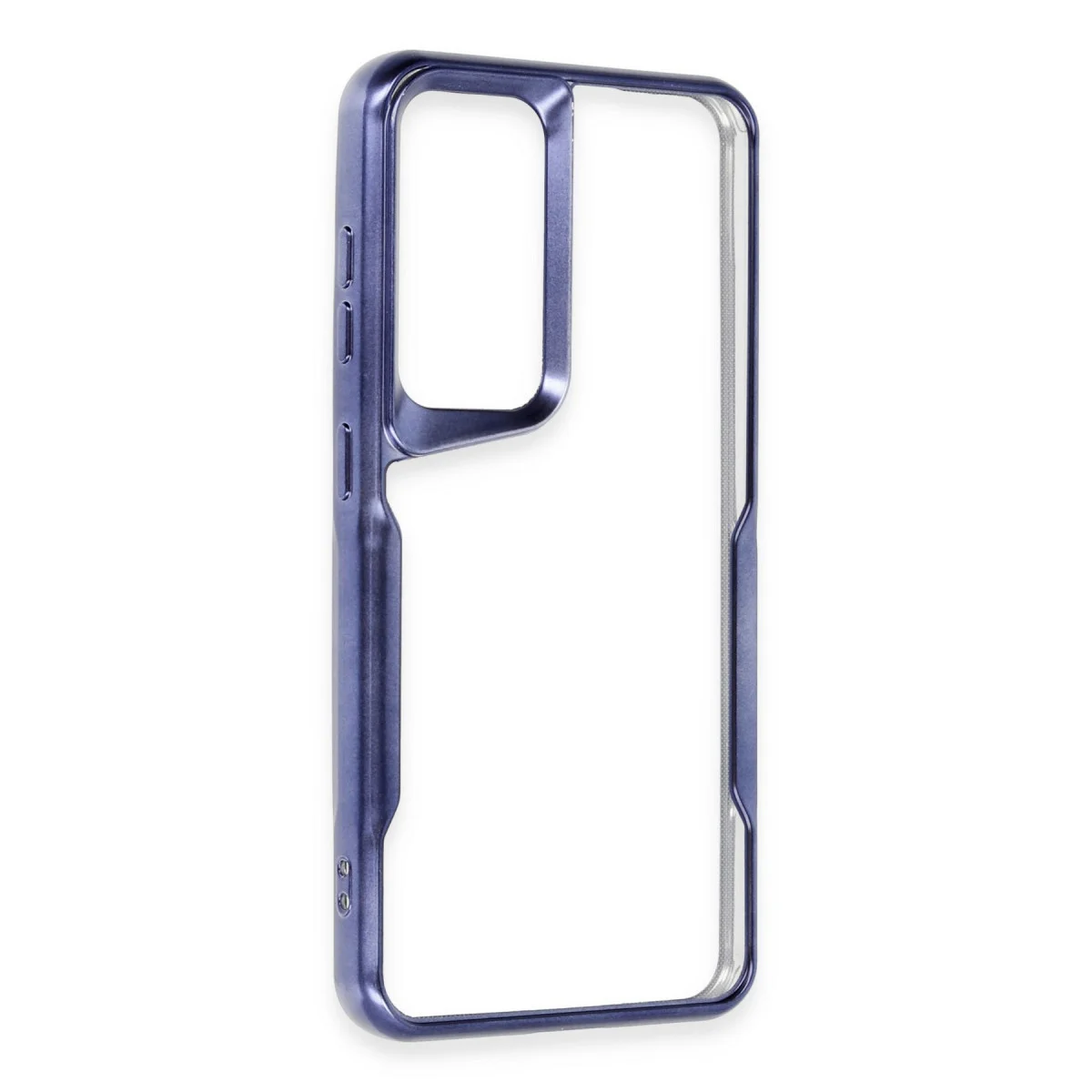 Galaxy S24 Boyi Serisi Mat Silikon Kılıf - Lacivert