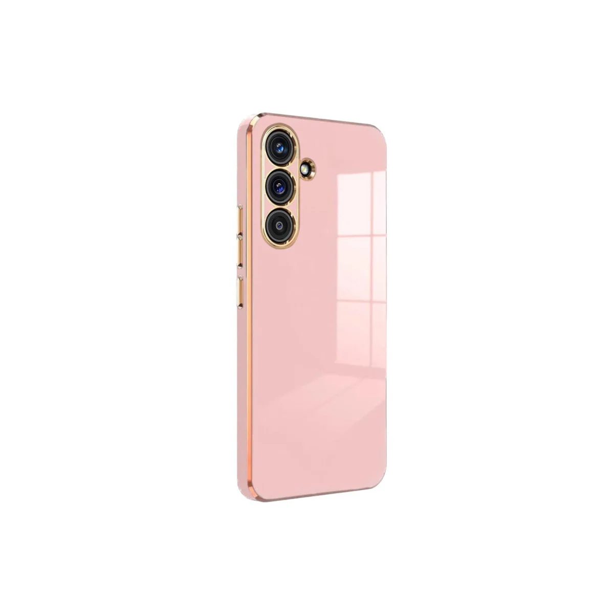 Galaxy S24 FE Volet Silikon Kılıf - Pembe - Premium Koruma ve 7 Renk Seçeneği