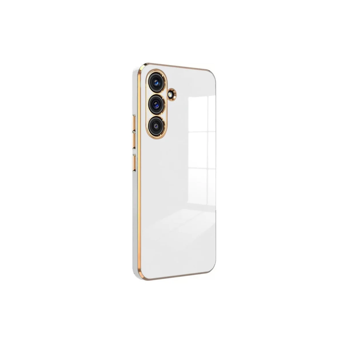 Galaxy S24 FE Volet Silikon Kılıf - Beyaz Premium Koruma