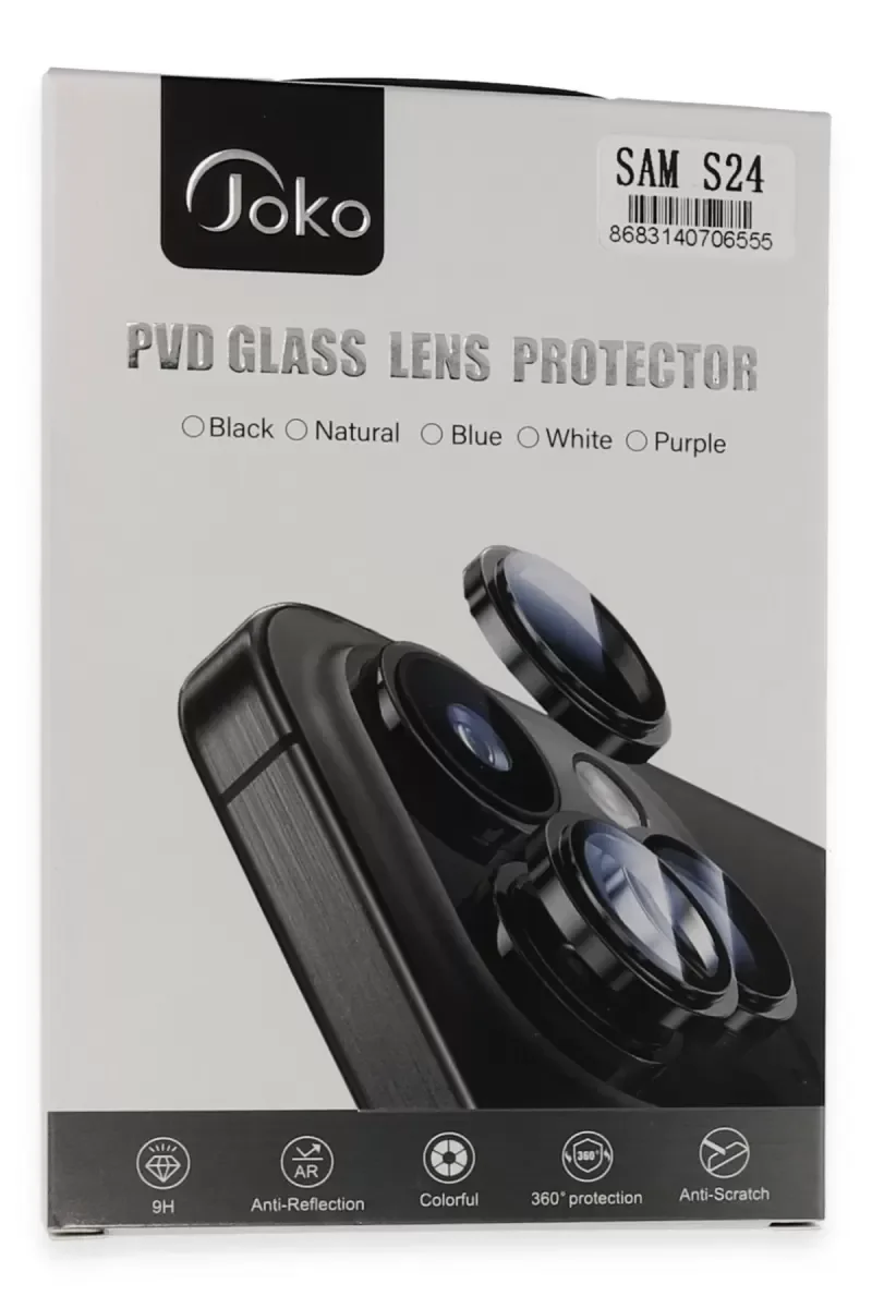 Galaxy S24 ile Uyumlu PVD Metal Kamera Lens Koruyucu - Titan Gri | 9H Sertlik Fiyatı, Yorumları ve Özellikleri