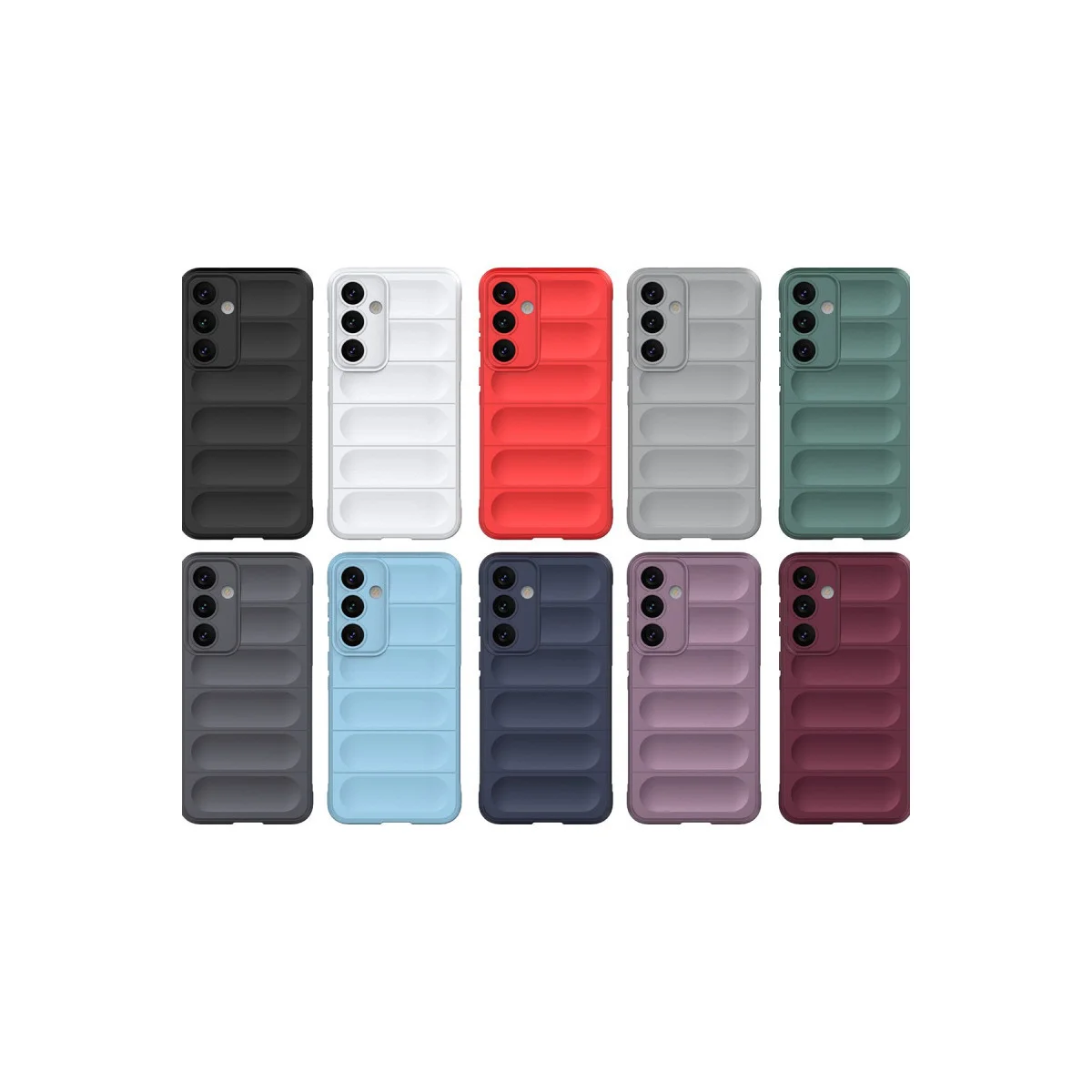 Galaxy S24 Optimum Silikon Kılıf Krem - Pürüzsüz Yüzey ve Maksimum Koruma