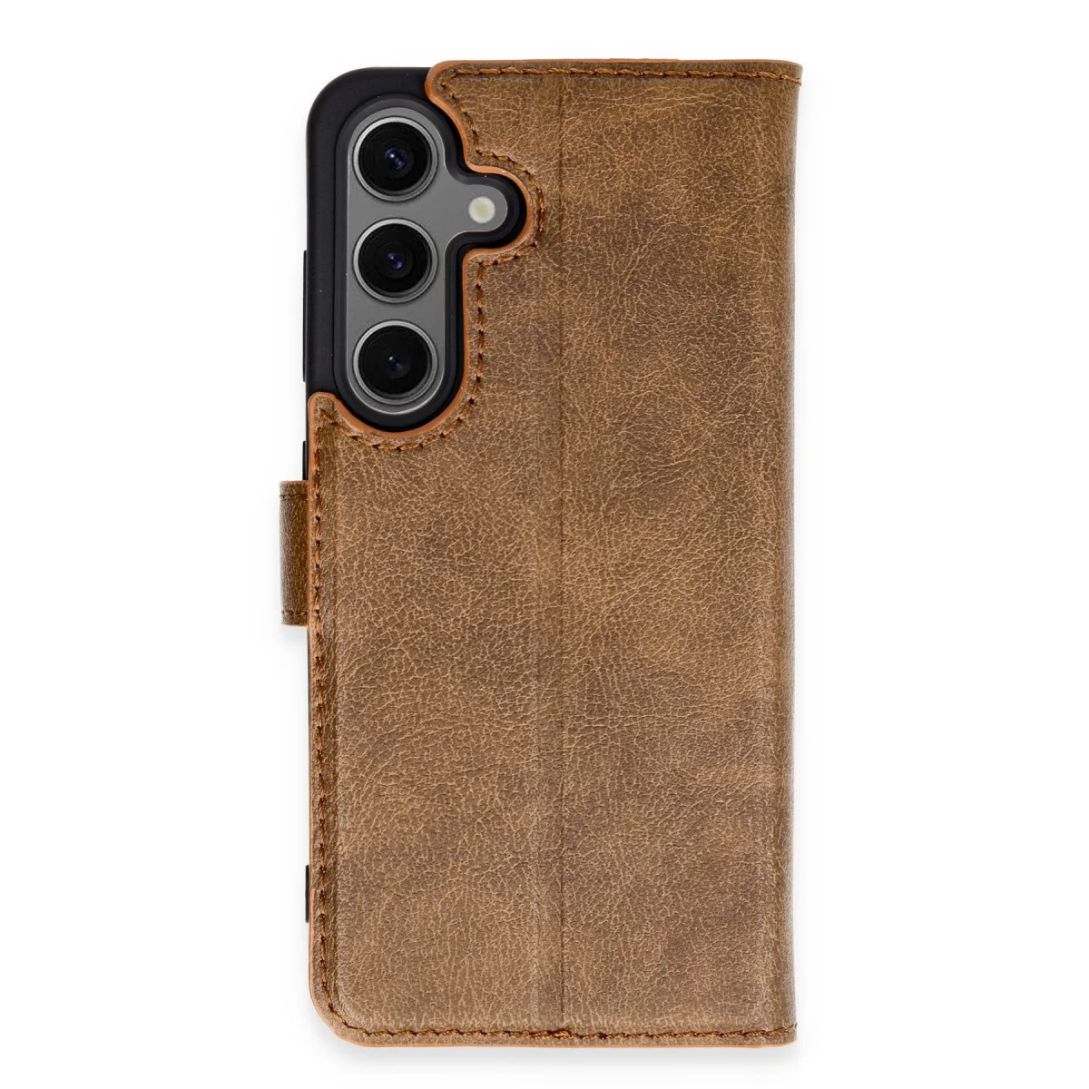 Galaxy S24 Standlı Kılıf - Taba