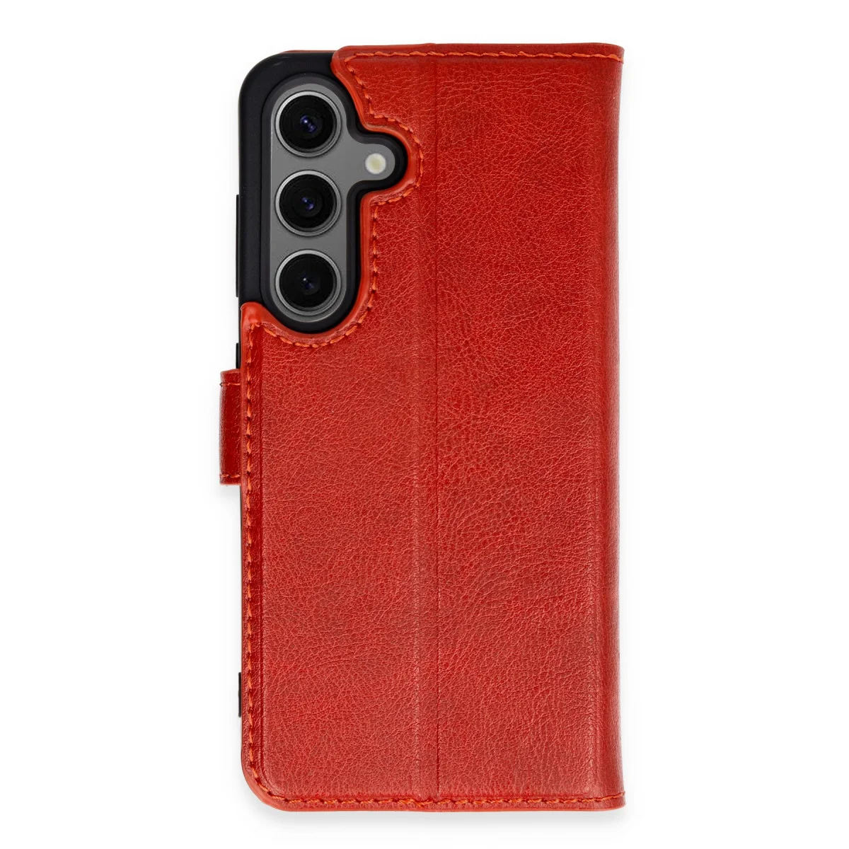 Galaxy S24 Trend S Plus Stand Kılıf Kırmızı ve Korumalı
