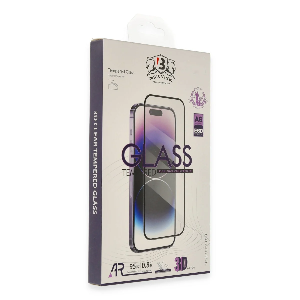 Galaxy S24 Ultra Bilvis 3D Cam Ekran Koruyucu - HD Toz Geçirmez, Mavi Işık Filtreli