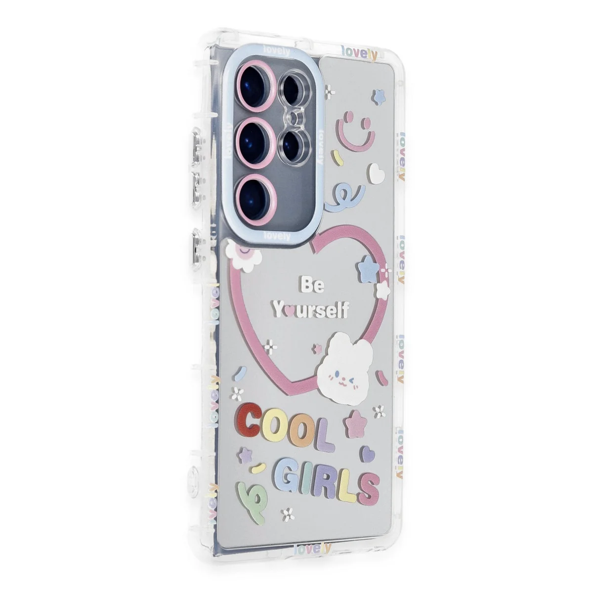Galaxy S24 Ultra Kılıf Reflexion Desenli Kapak - Şık Koruma