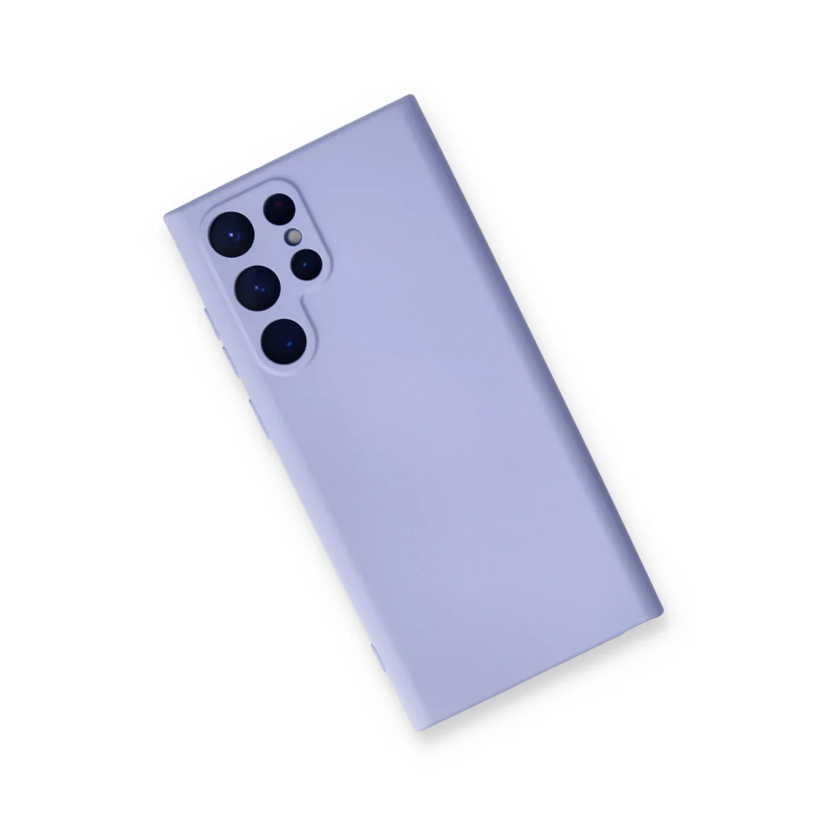 Galaxy S24 Ultra Kılıf Nano Silikon İçi Kadife - Lila