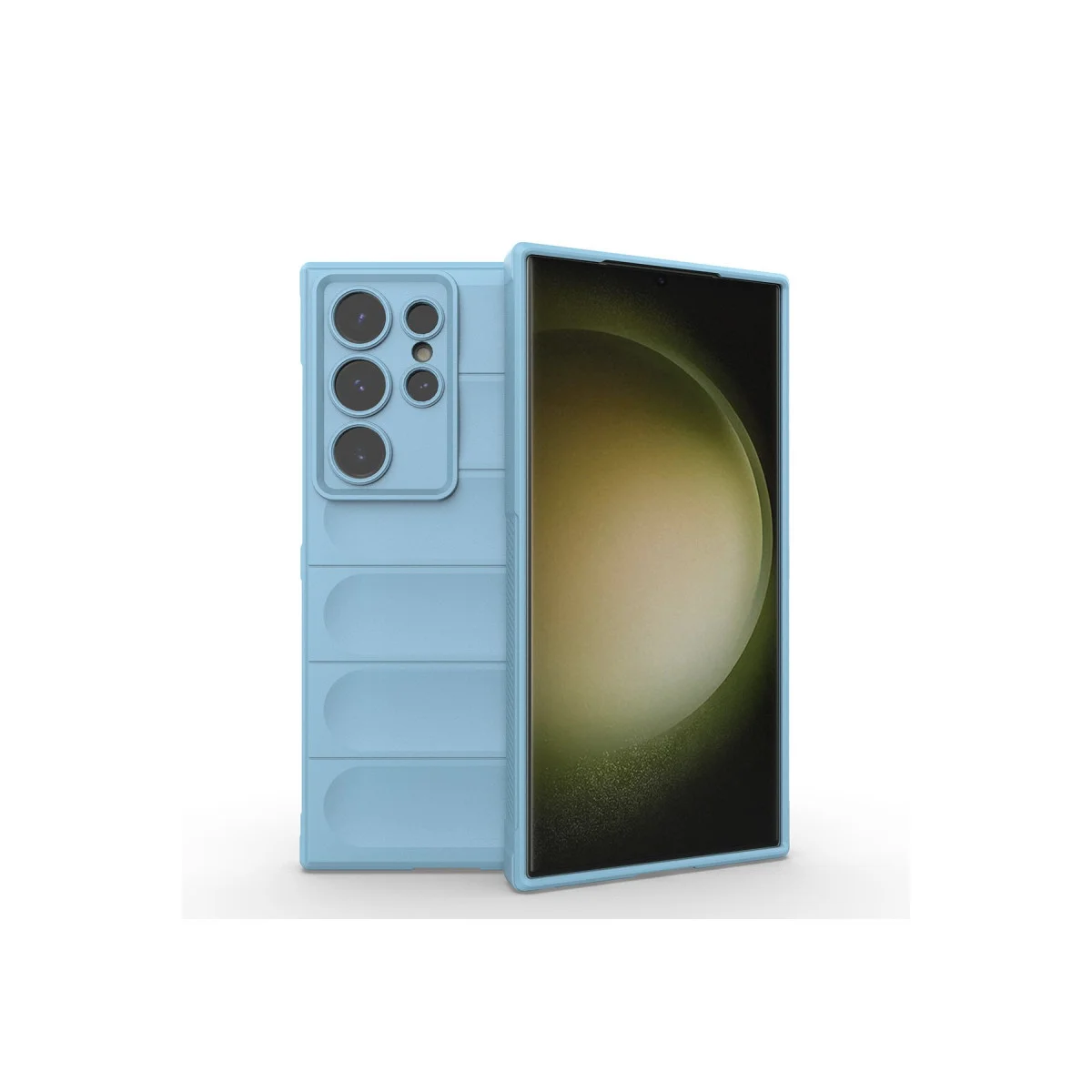 Galaxy S24 Ultra Optimum Silikon Kılıf - Sky Blue
