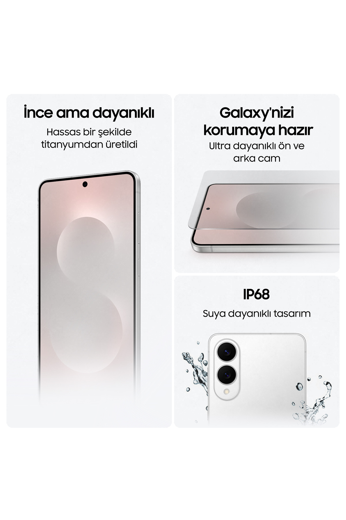 Galaxy S25 Edge 512GB  Titanyum Buz Mavisi Cep Telefonu