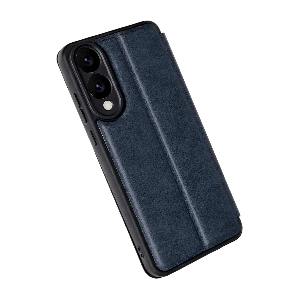 Galaxy S25 Edge Flip Cover - Premium Koruma ve Cüzdan Fonksiyonlu Lacivert Kılıf