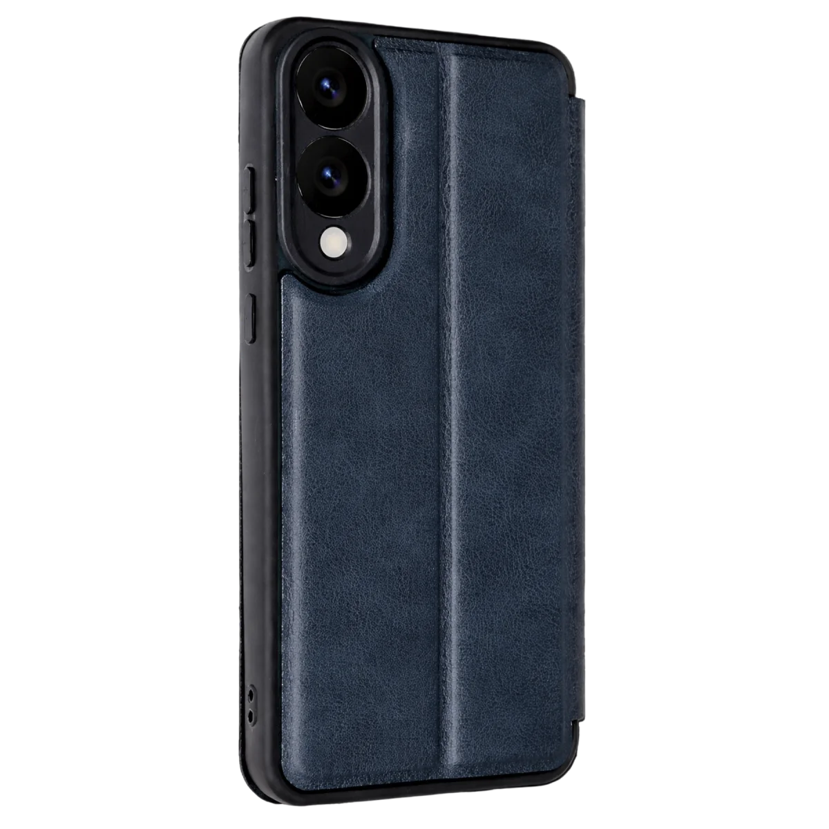 Galaxy S25 Edge Flip Cover - Premium Koruma ve Cüzdan Fonksiyonlu Lacivert Kılıf