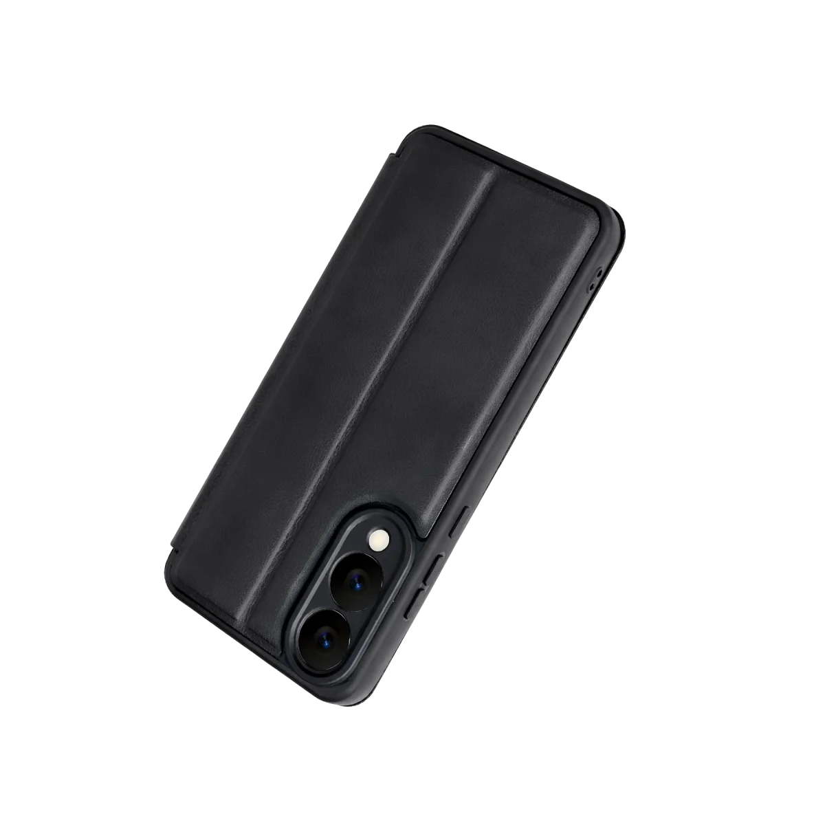 Galaxy S25 Edge Flip Cover Kılıf Siyah - Cüzdan ve Stand Özellikli Koruyucu