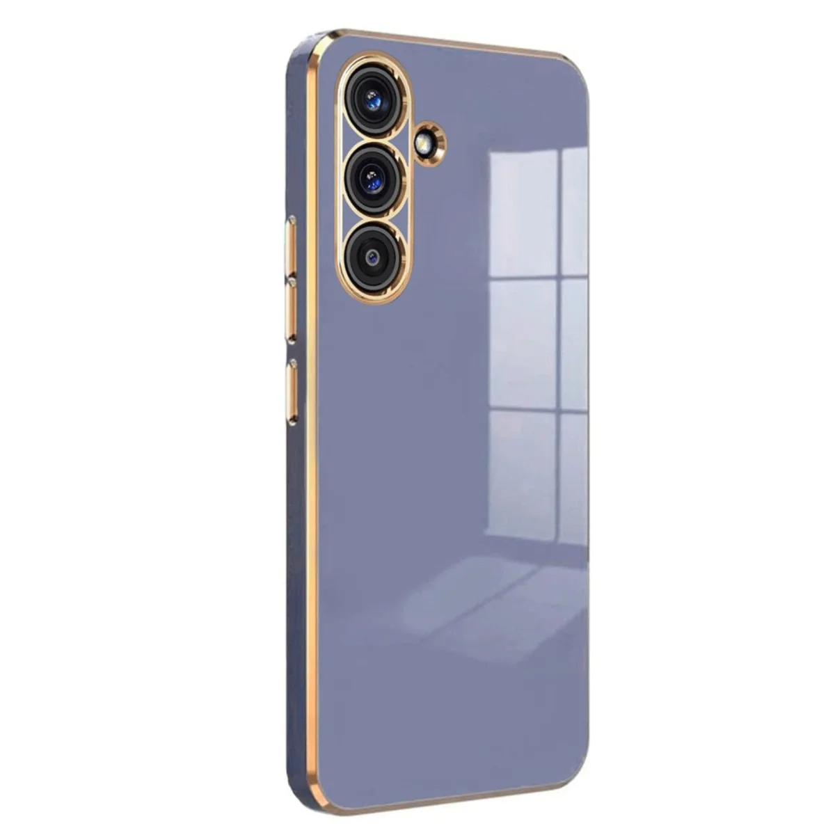 Galaxy S25 Kılıf Volet Silikon - Mavi - Premium Koruma ve Şık Tasarım