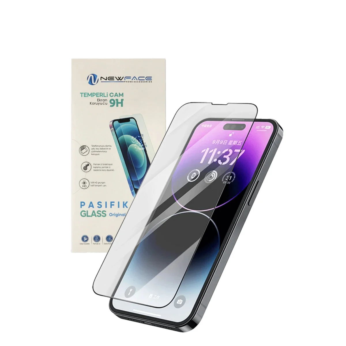 Galaxy S25 Pasifik Cam Ekran Koruyucu - 9H Sertlik, Ultra Şeffaf & Parmak İzi Önleyici